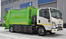 Электрический мусоровоз
